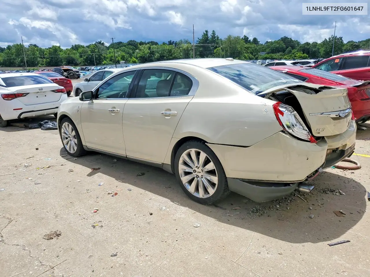 2015 Lincoln Mks VIN: 1LNHL9FT2FG601647 Lot: 60435356