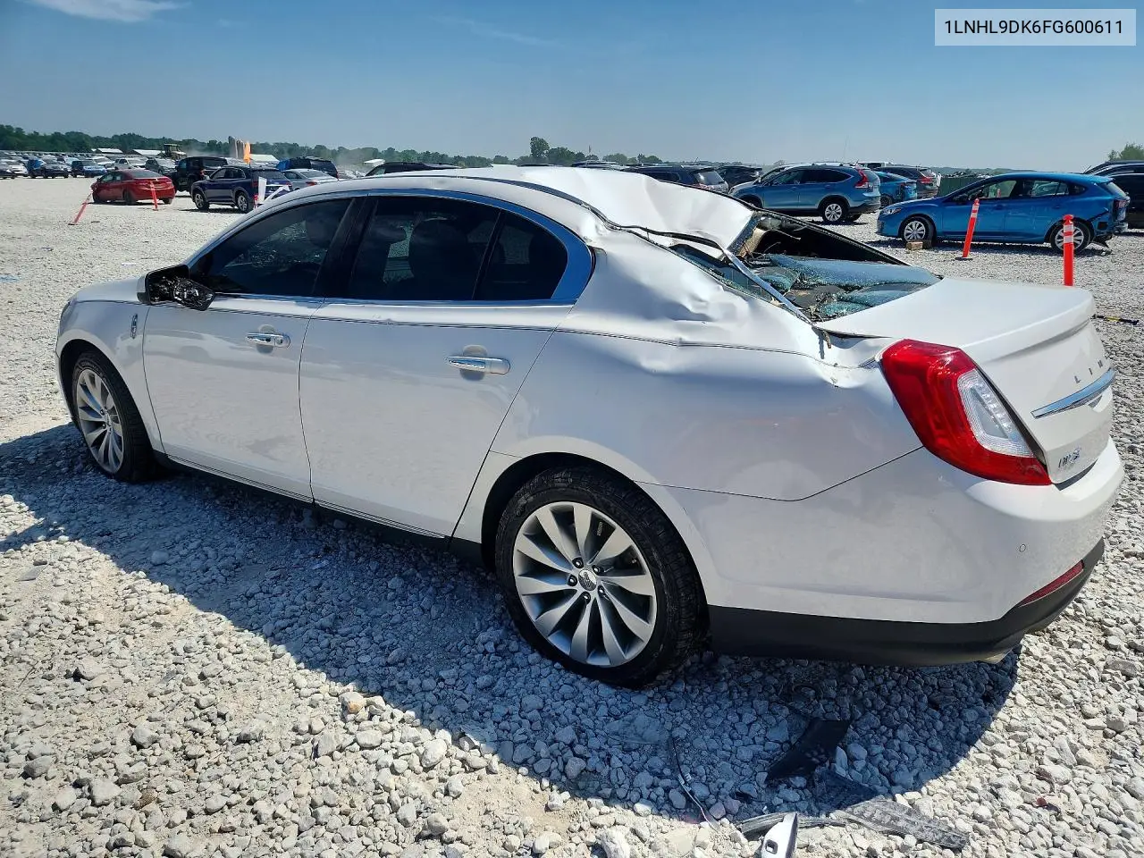 2015 Lincoln Mks VIN: 1LNHL9DK6FG600611 Lot: 60966236