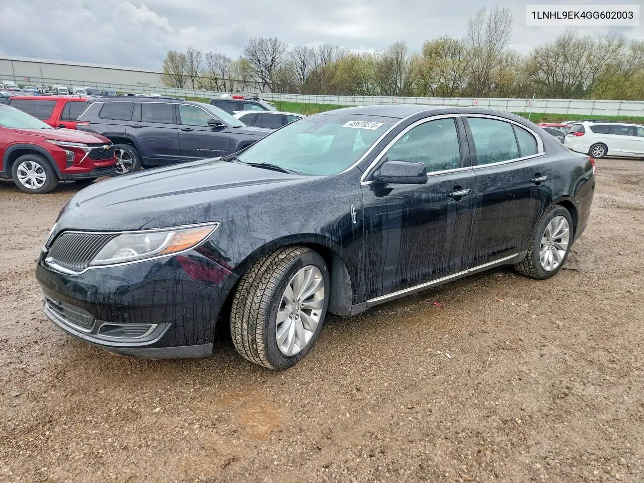 2016 Lincoln Mks VIN: 1LNHL9EK4GG602003 Lot: 49678276
