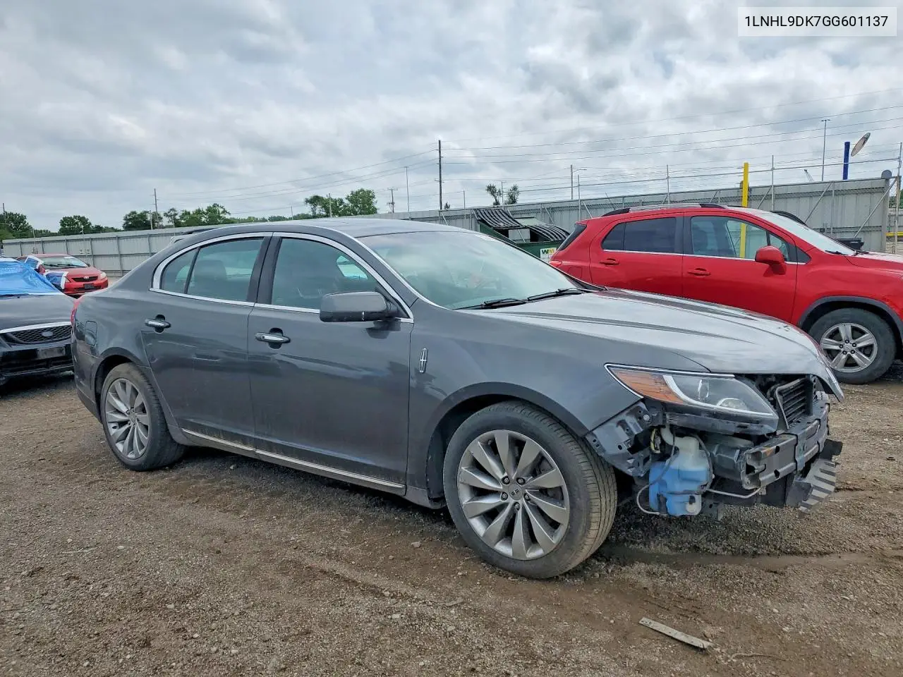 2016 Lincoln Mks VIN: 1LNHL9DK7GG601137 Lot: 53340346
