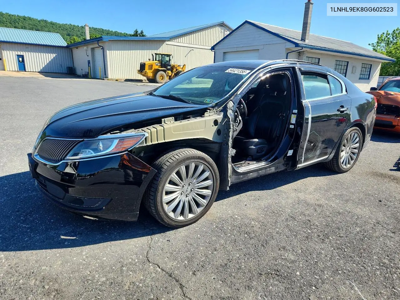 2016 Lincoln Mks VIN: 1LNHL9EK8GG602523 Lot: 54421356
