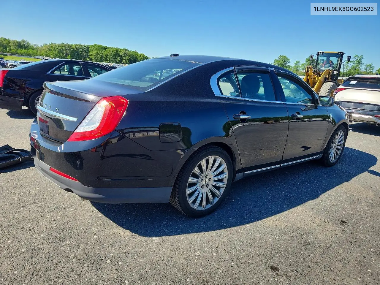 2016 Lincoln Mks VIN: 1LNHL9EK8GG602523 Lot: 54421356
