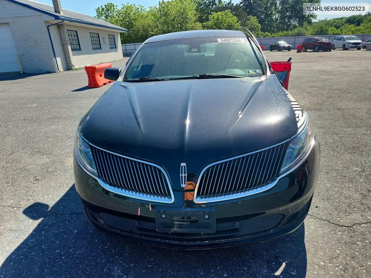 2016 Lincoln Mks VIN: 1LNHL9EK8GG602523 Lot: 54421356
