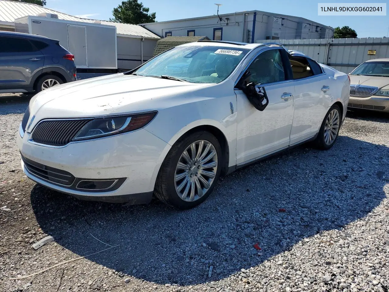 2016 Lincoln Mks VIN: 1LNHL9DKXGG602041 Lot: 56698736