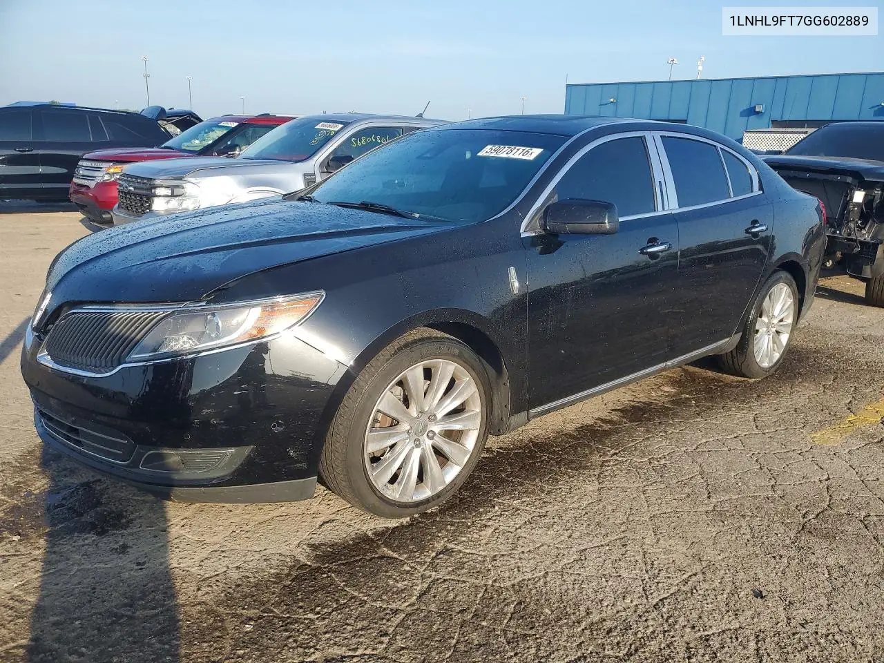 2016 Lincoln Mks VIN: 1LNHL9FT7GG602889 Lot: 59078116