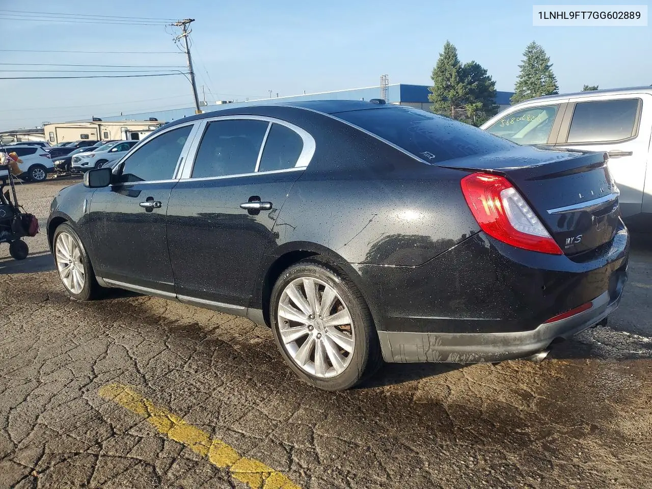 2016 Lincoln Mks VIN: 1LNHL9FT7GG602889 Lot: 59078116