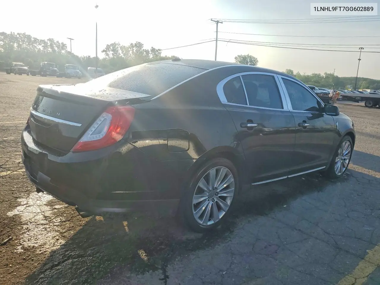 2016 Lincoln Mks VIN: 1LNHL9FT7GG602889 Lot: 59078116