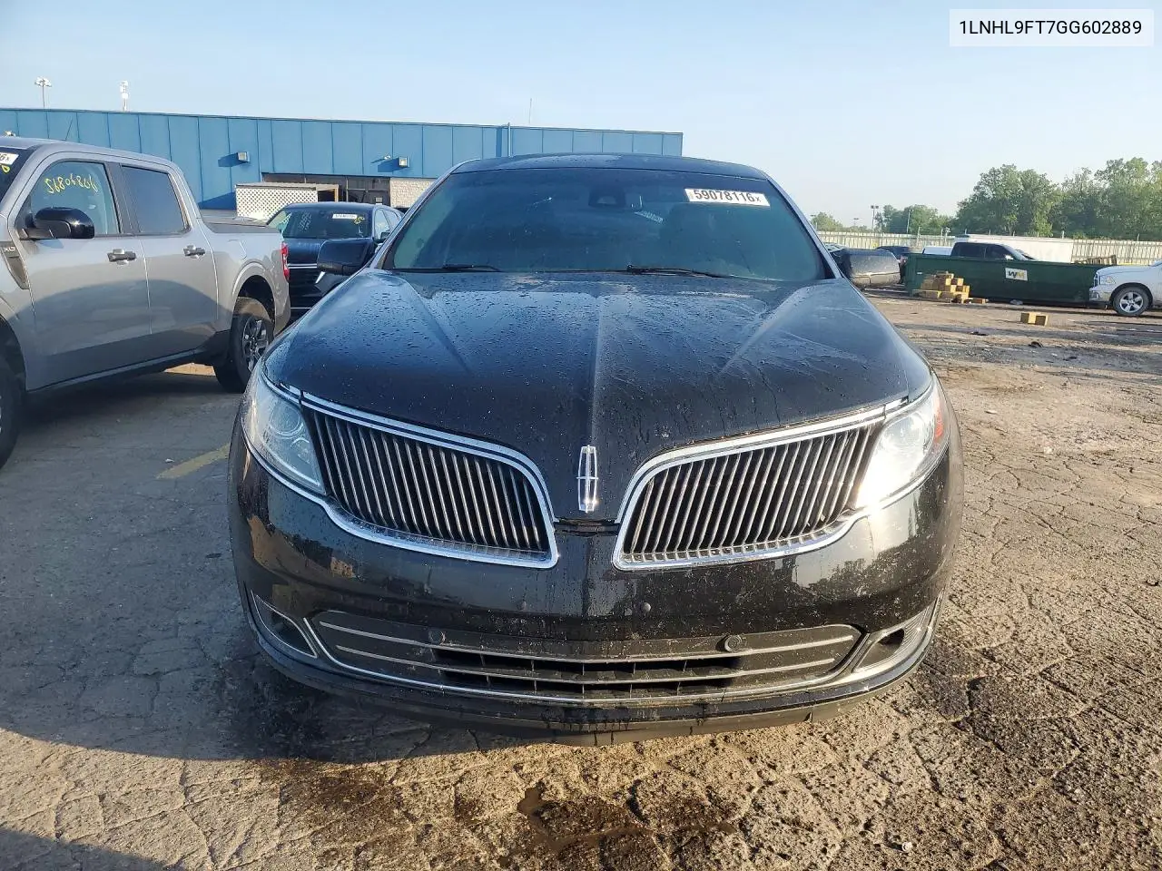 2016 Lincoln Mks VIN: 1LNHL9FT7GG602889 Lot: 59078116