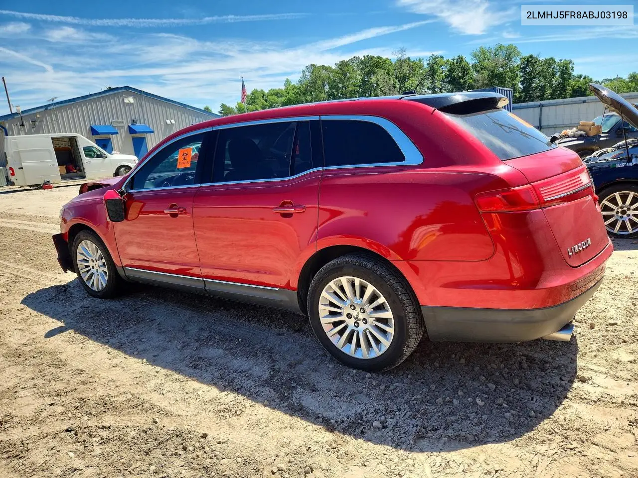 2010 Lincoln Mkt VIN: 2LMHJ5FR8ABJ03198 Lot: 53892646