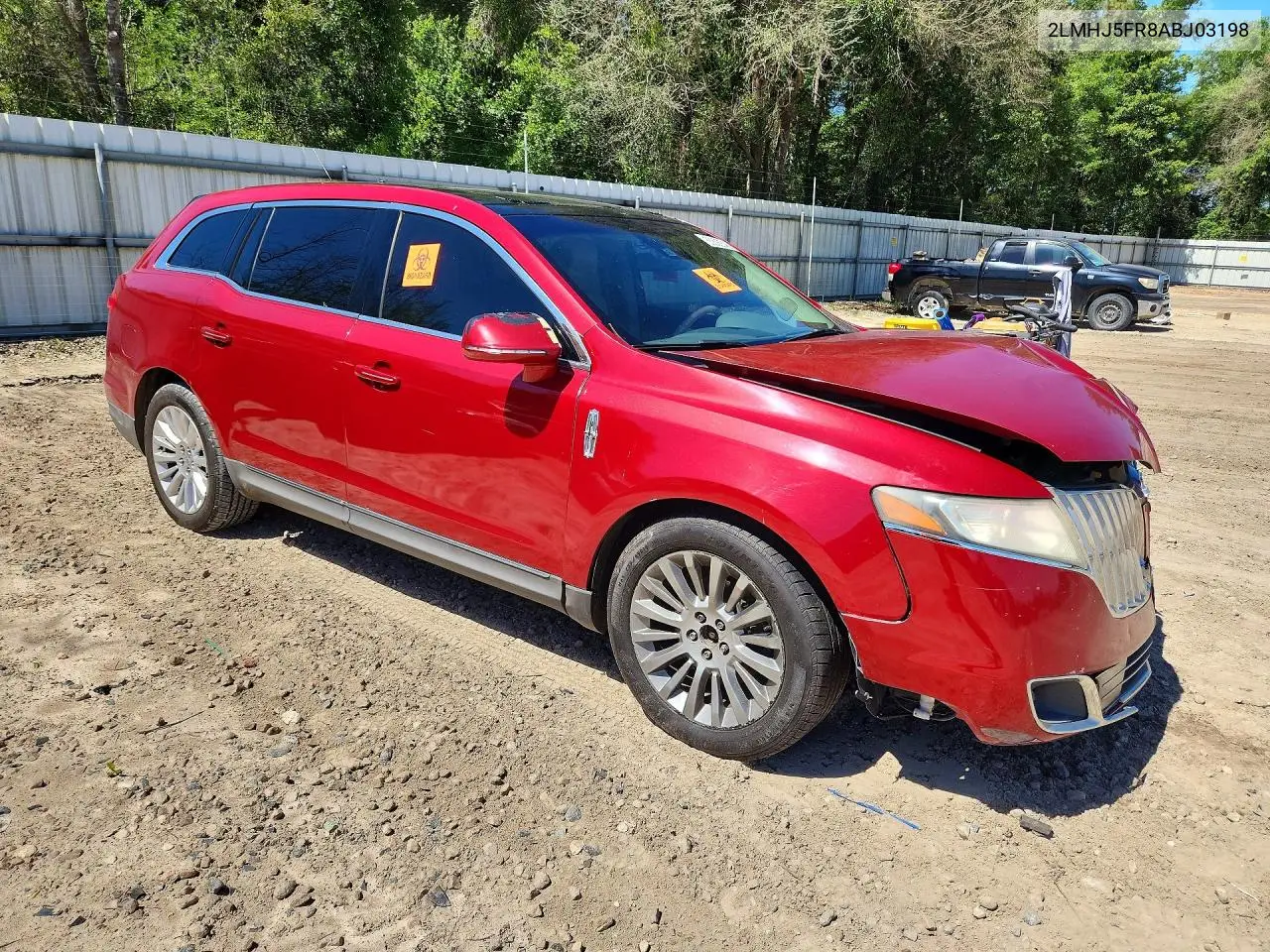 2010 Lincoln Mkt VIN: 2LMHJ5FR8ABJ03198 Lot: 53892646