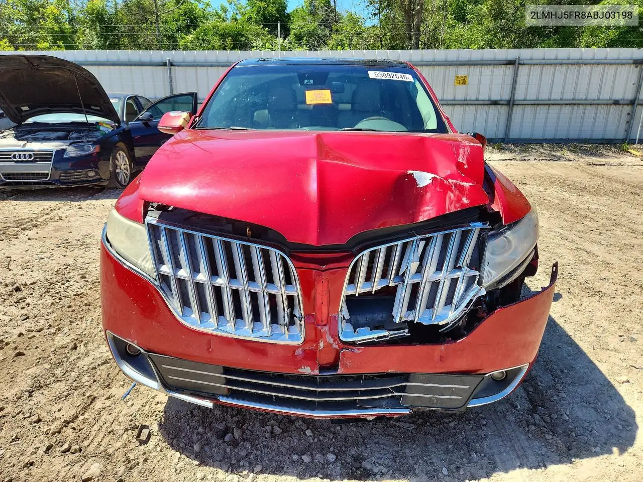 2010 Lincoln Mkt VIN: 2LMHJ5FR8ABJ03198 Lot: 53892646