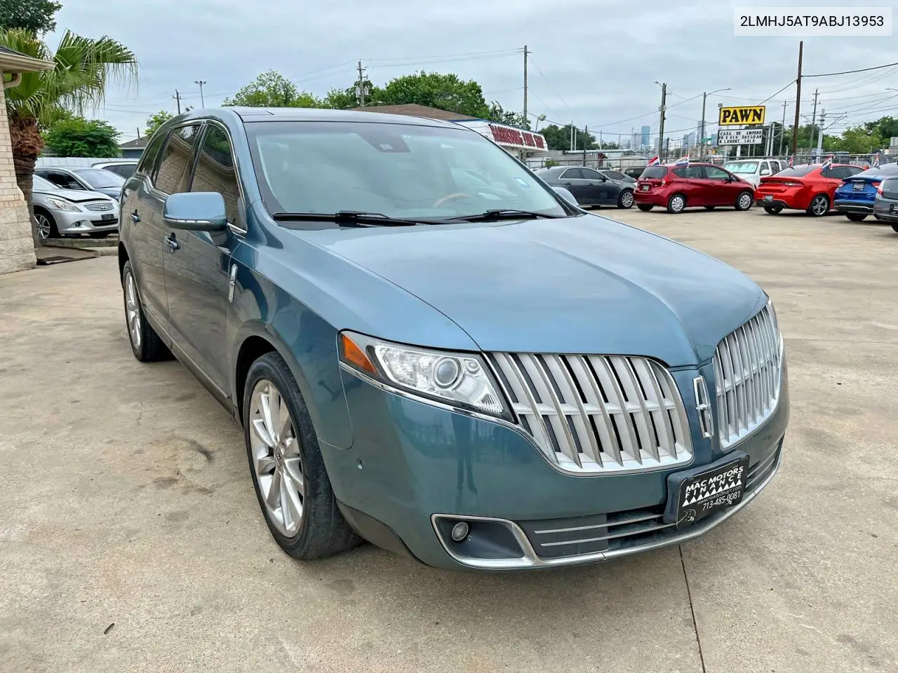 2010 Lincoln Mkt VIN: 2LMHJ5AT9ABJ13953 Lot: 55064406