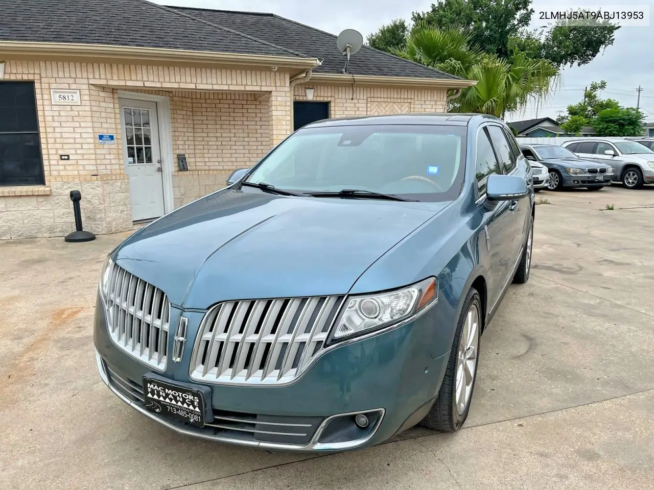 2010 Lincoln Mkt VIN: 2LMHJ5AT9ABJ13953 Lot: 55064406
