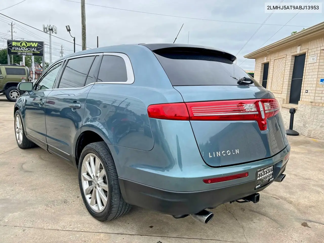 2010 Lincoln Mkt VIN: 2LMHJ5AT9ABJ13953 Lot: 55064406