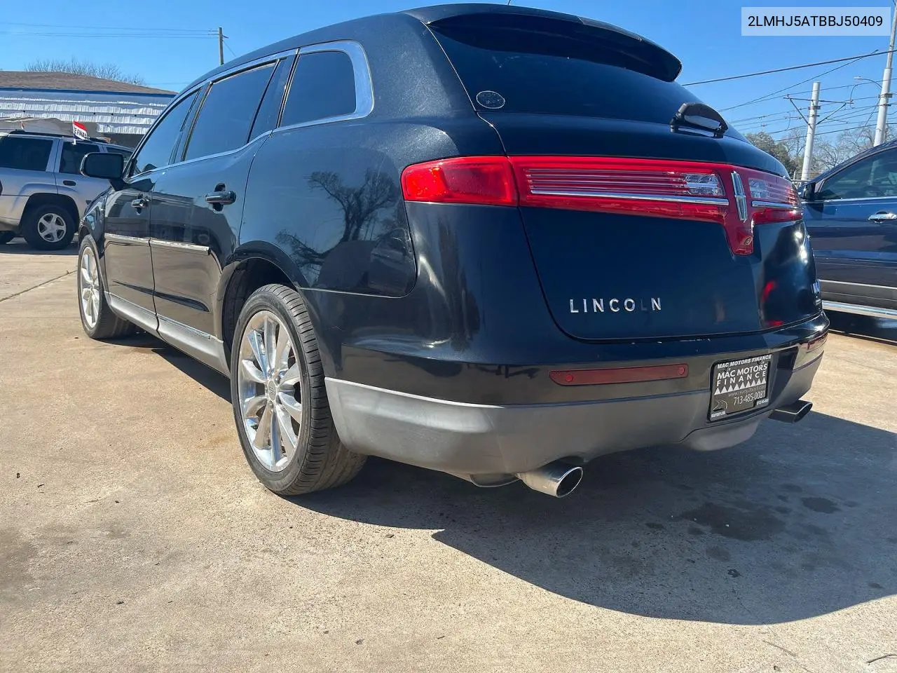 2011 Lincoln Mkt VIN: 2LMHJ5AT4BBJ50409 Lot: 47651836