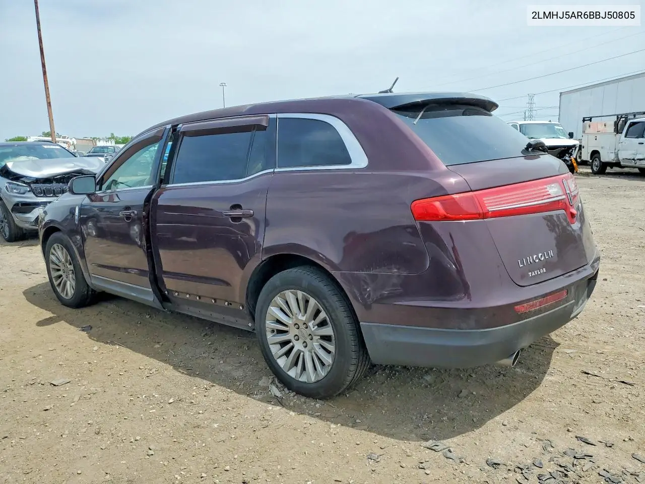 2011 Lincoln Mkt VIN: 2LMHJ5AR6BBJ50805 Lot: 55032856