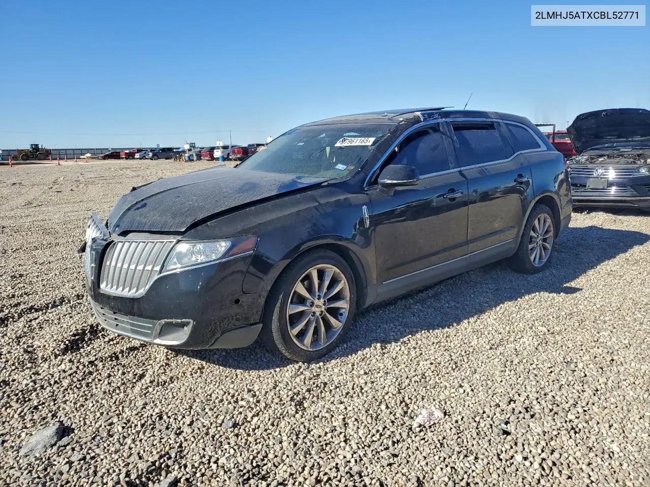 2012 Lincoln Mkt VIN: 2LMHJ5ATXCBL52771 Lot: 61502496
