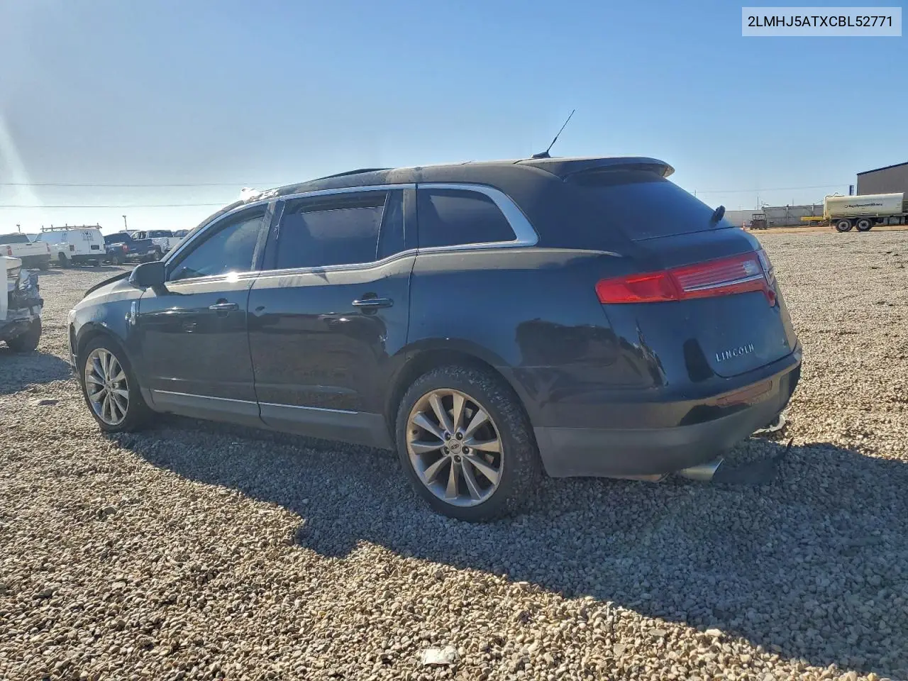 2012 Lincoln Mkt VIN: 2LMHJ5ATXCBL52771 Lot: 61502496