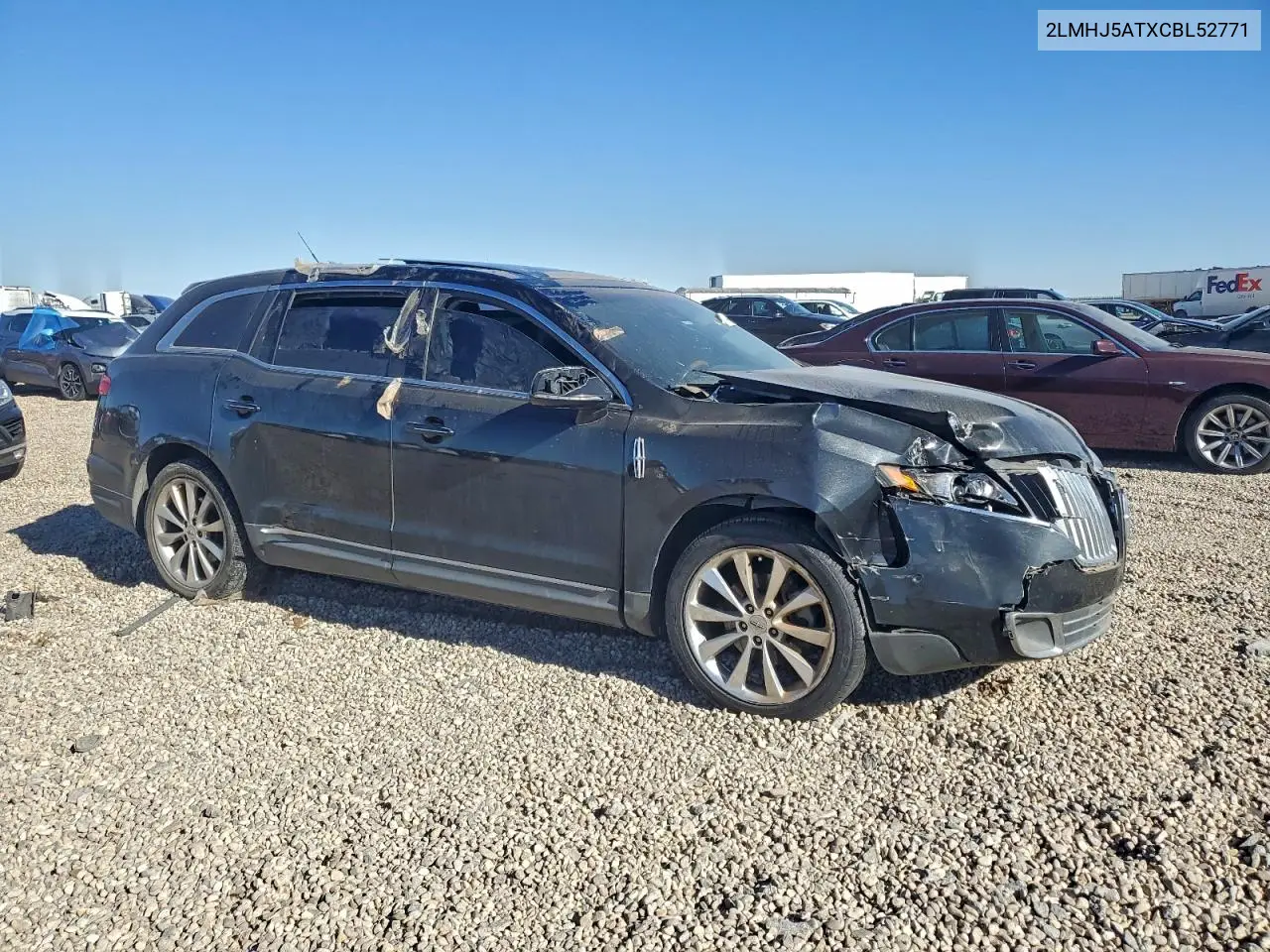 2012 Lincoln Mkt VIN: 2LMHJ5ATXCBL52771 Lot: 61502496