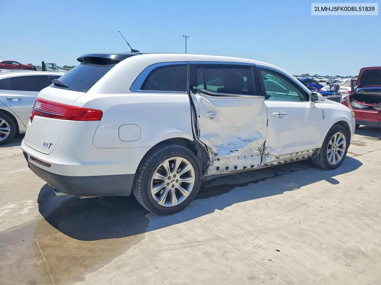 2013 Lincoln Mkt VIN: 2LMHJ5FK0DBL51839 Lot: 53320566