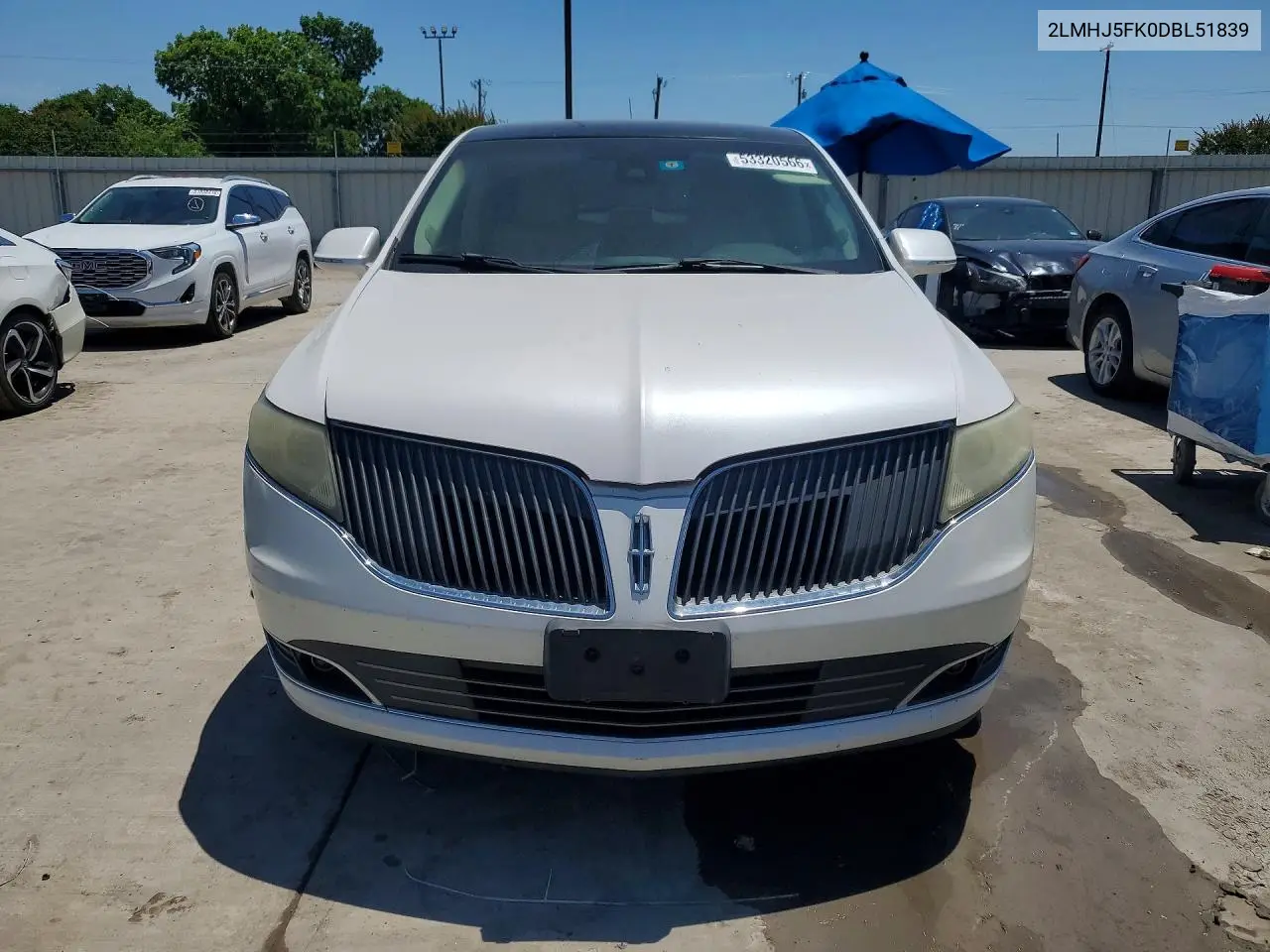 2013 Lincoln Mkt VIN: 2LMHJ5FK0DBL51839 Lot: 53320566