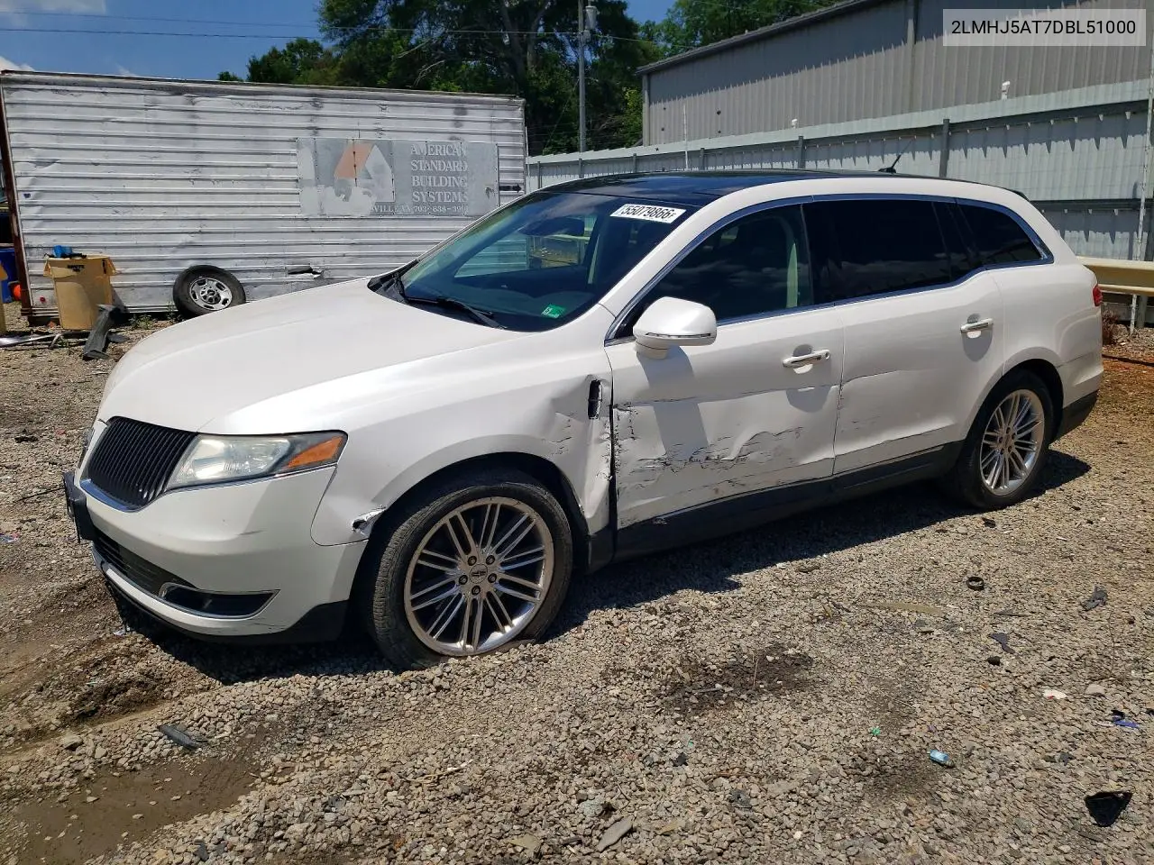2013 Lincoln Mkt VIN: 2LMHJ5AT7DBL51000 Lot: 55079866