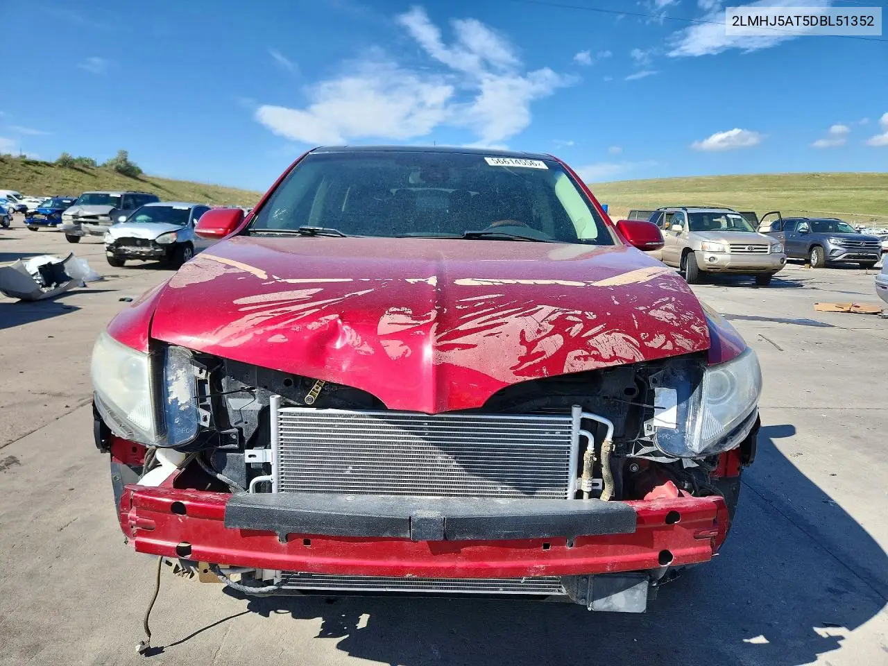 2013 Lincoln Mkt VIN: 2LMHJ5AT5DBL51352 Lot: 56614556