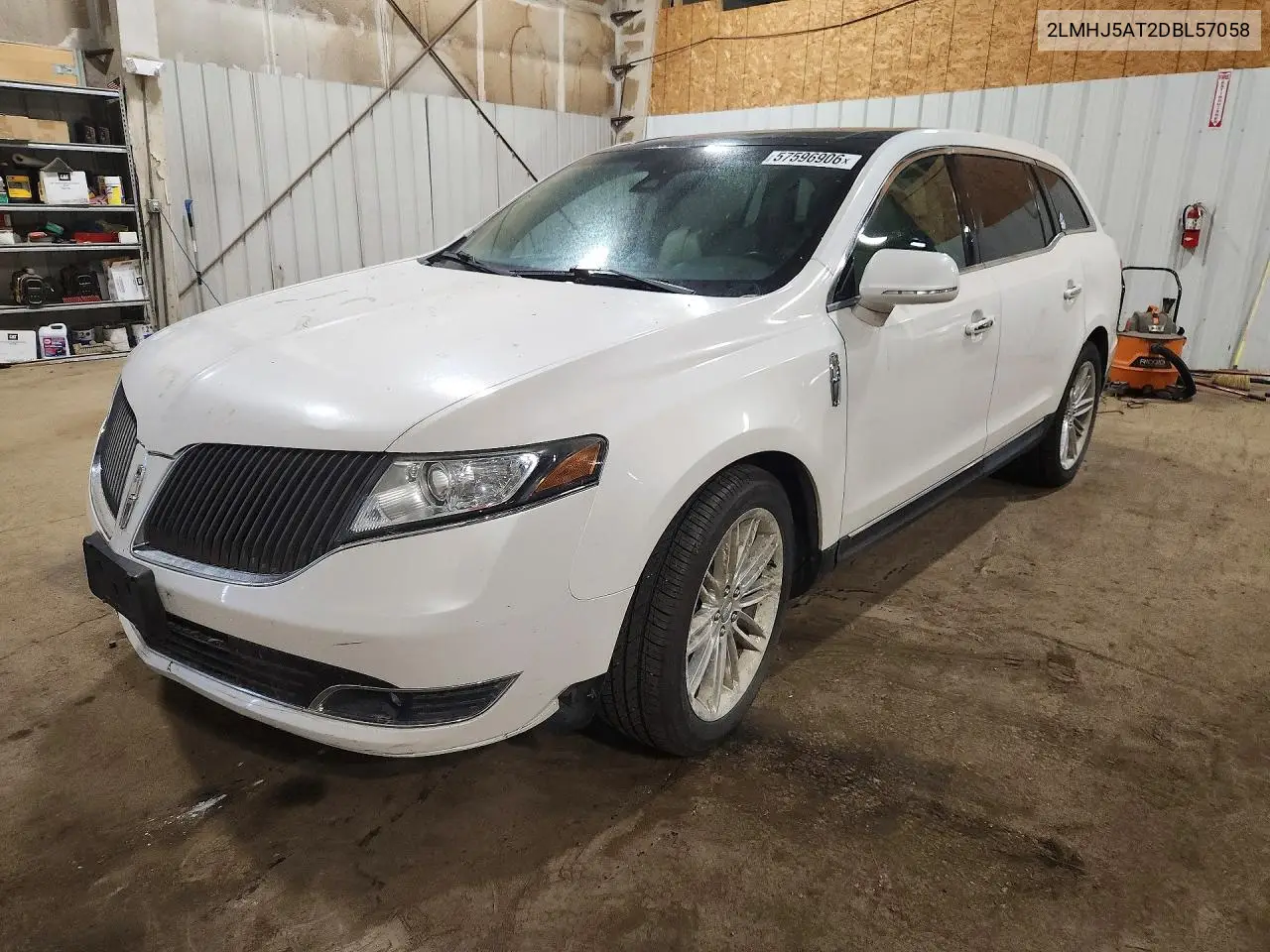 2013 Lincoln Mkt VIN: 2LMHJ5AT2DBL57058 Lot: 57596906