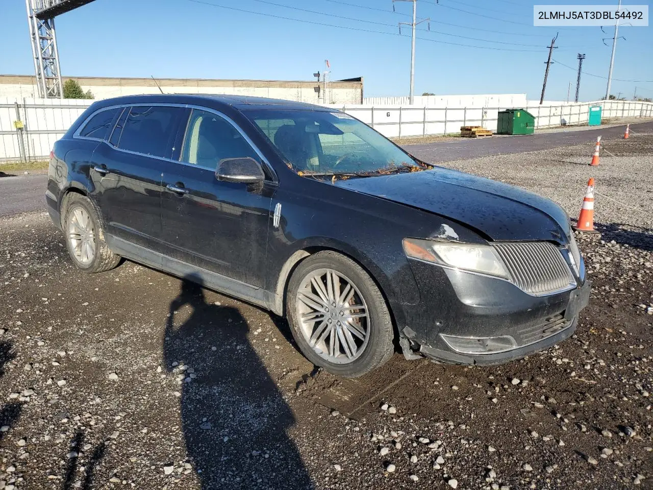 2013 Lincoln Mkt VIN: 2LMHJ5AT3DBL54492 Lot: 82653655