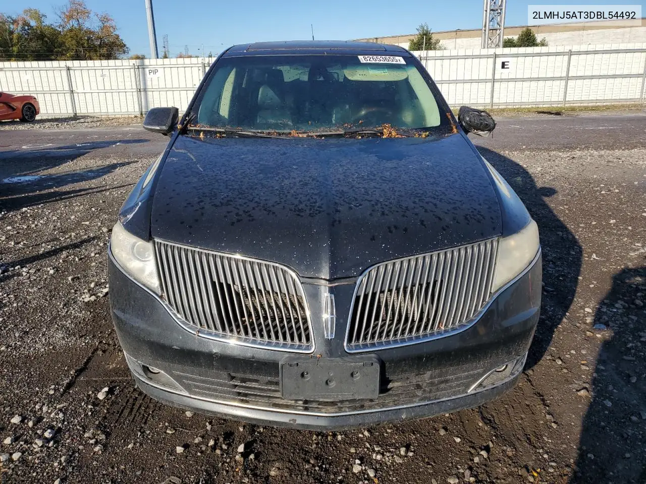 2013 Lincoln Mkt VIN: 2LMHJ5AT3DBL54492 Lot: 82653655