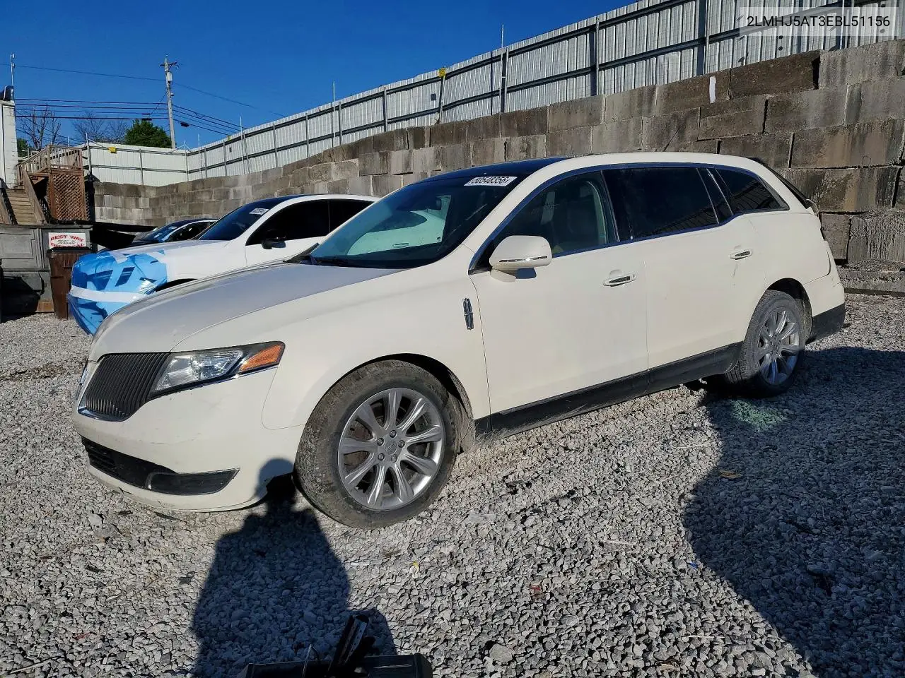 2014 Lincoln Mkt VIN: 2LMHJ5AT3EBL51156 Lot: 50548356