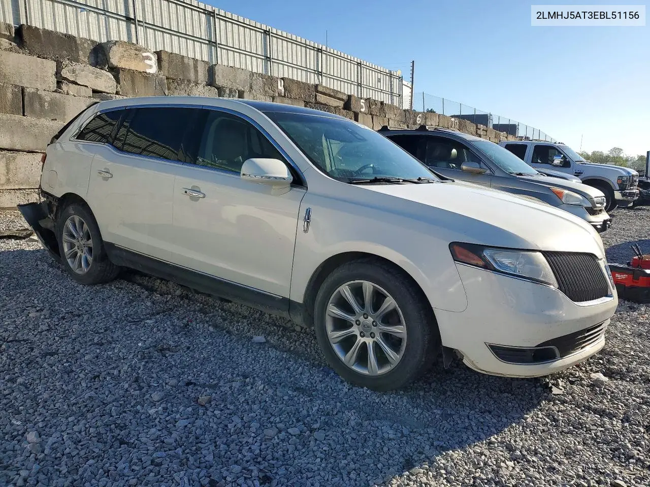 2014 Lincoln Mkt VIN: 2LMHJ5AT3EBL51156 Lot: 50548356