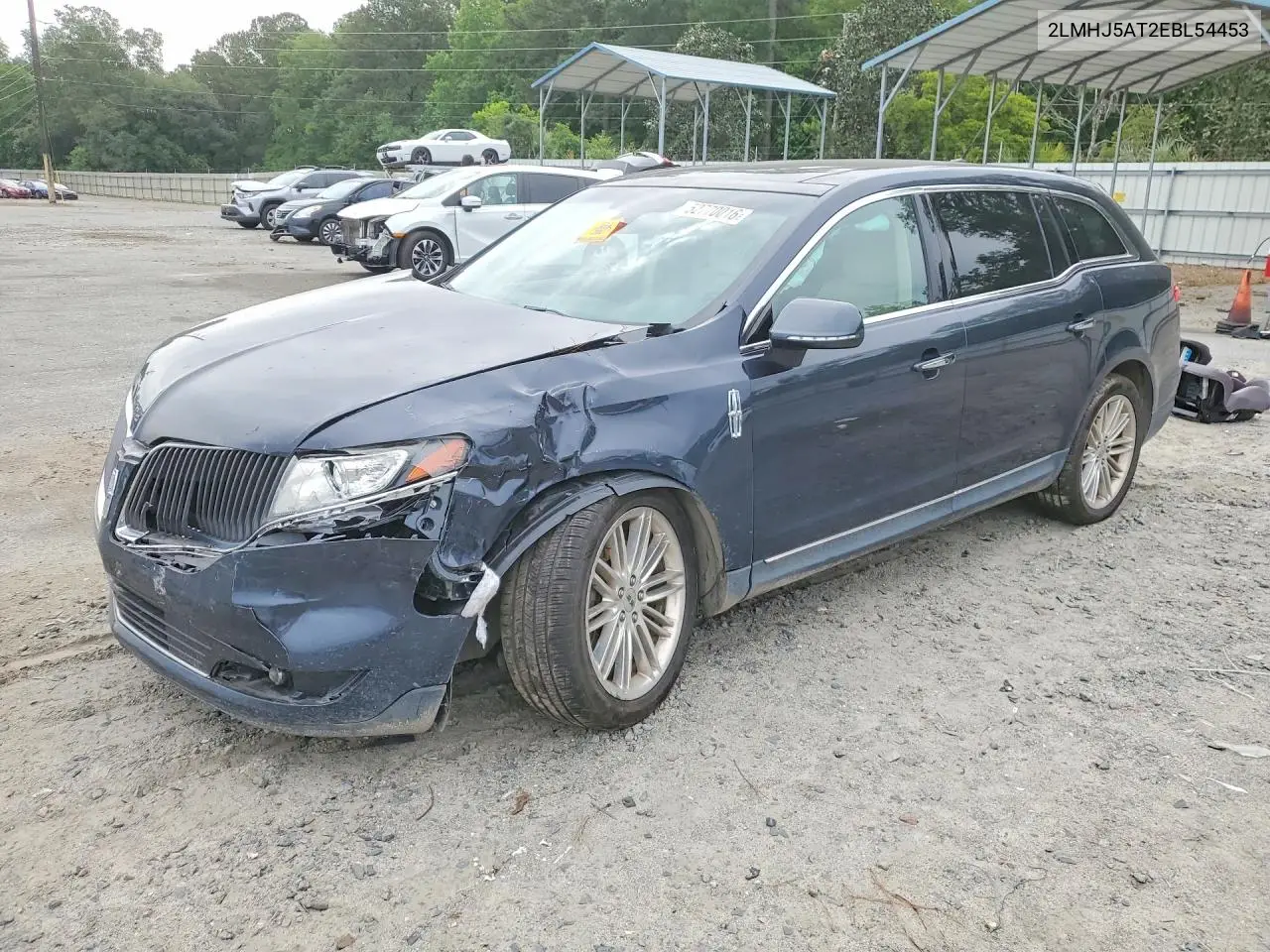 2014 Lincoln Mkt VIN: 2LMHJ5AT2EBL54453 Lot: 52770016