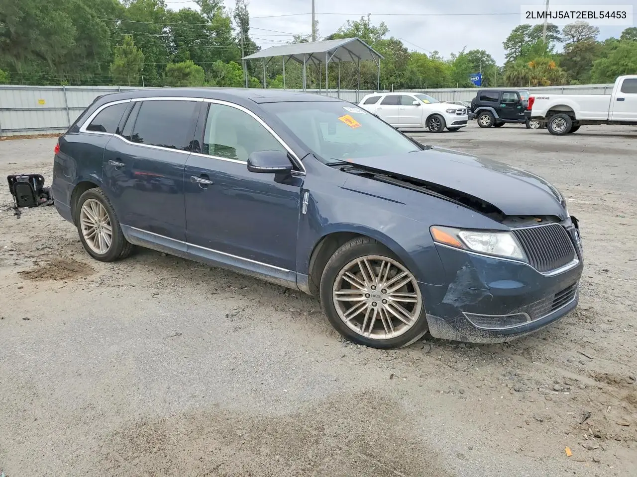 2014 Lincoln Mkt VIN: 2LMHJ5AT2EBL54453 Lot: 52770016