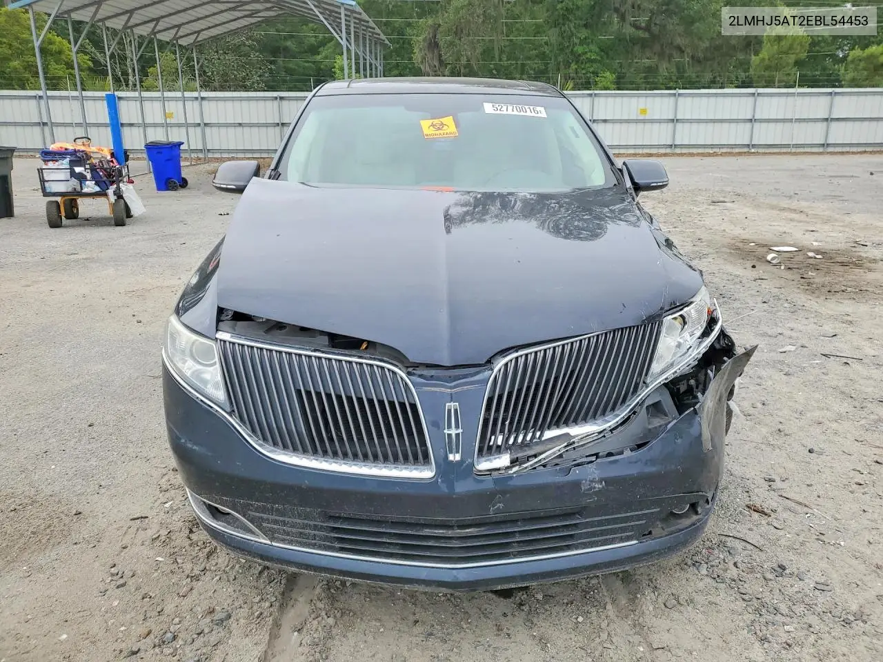 2014 Lincoln Mkt VIN: 2LMHJ5AT2EBL54453 Lot: 52770016