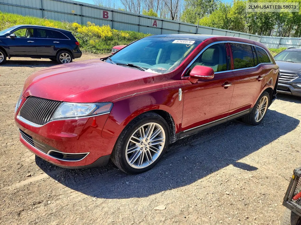 2014 Lincoln Mkt VIN: 2LMHJ5AT1EBL58073 Lot: 52930576