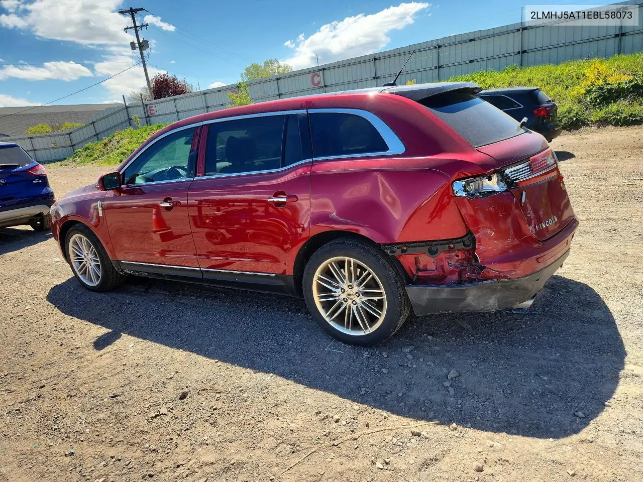 2014 Lincoln Mkt VIN: 2LMHJ5AT1EBL58073 Lot: 52930576