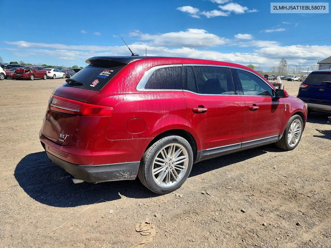 2014 Lincoln Mkt VIN: 2LMHJ5AT1EBL58073 Lot: 52930576