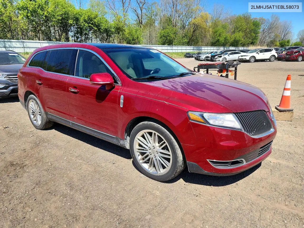 2014 Lincoln Mkt VIN: 2LMHJ5AT1EBL58073 Lot: 52930576