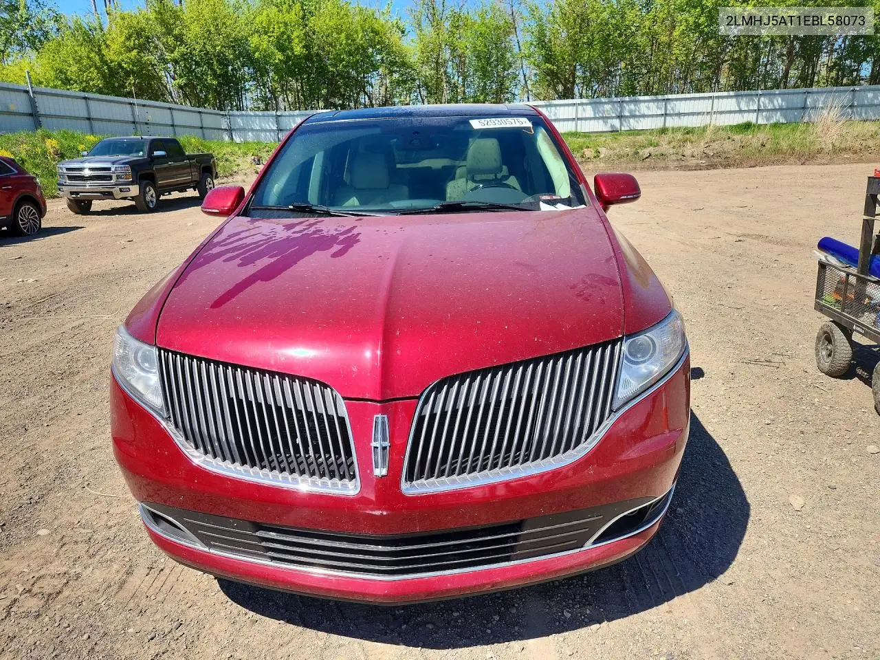 2014 Lincoln Mkt VIN: 2LMHJ5AT1EBL58073 Lot: 52930576