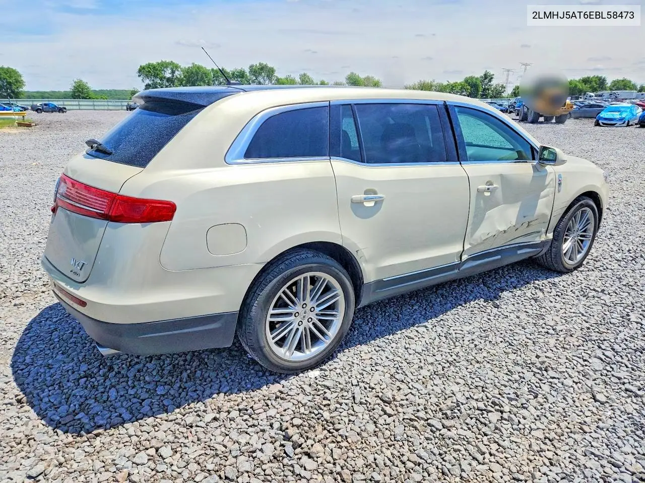 2014 Lincoln Mkt VIN: 2LMHJ5AT6EBL58473 Lot: 54225126