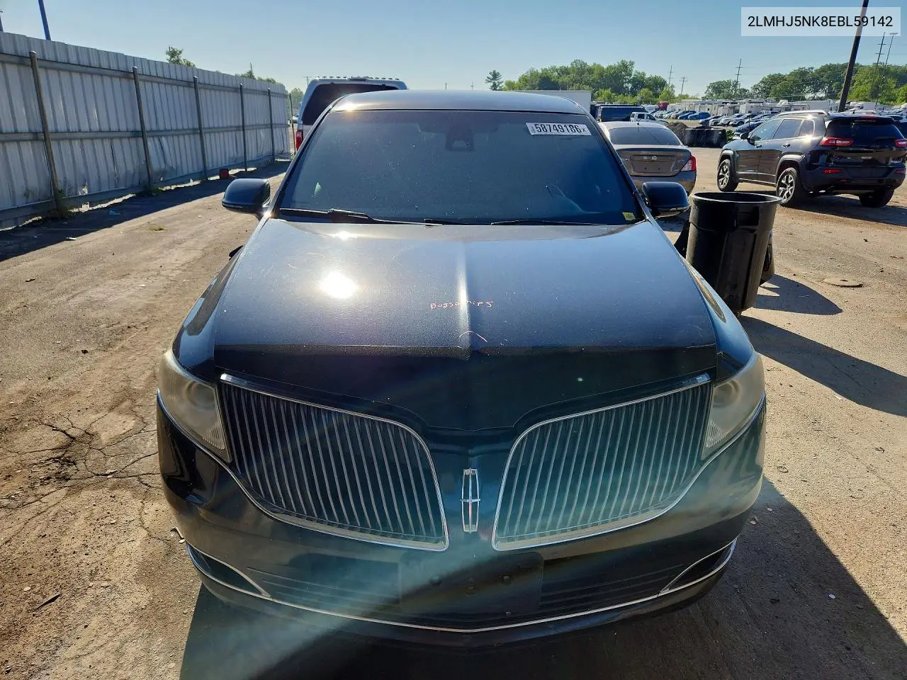 2014 Lincoln Mkt VIN: 2LMHJ5NK8EBL59142 Lot: 58749186