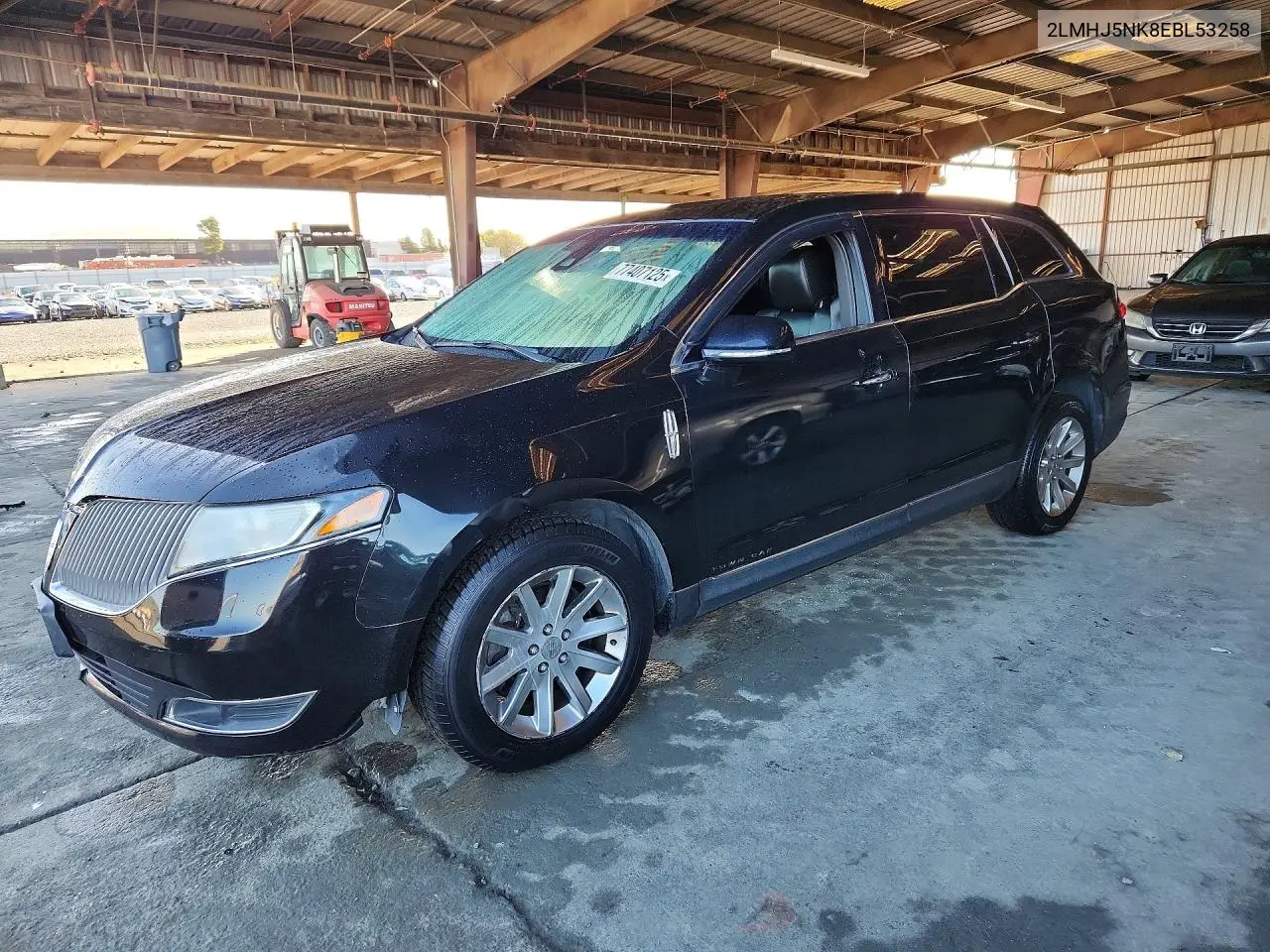 2014 Lincoln Mkt VIN: 2LMHJ5NK8EBL53258 Lot: 77407125