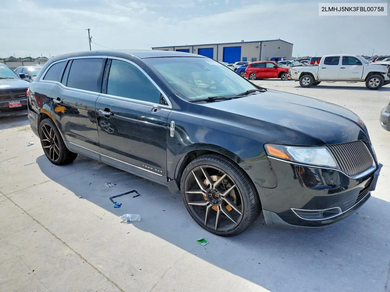 2015 Lincoln Mkt VIN: 2LMHJ5NK3FBL00758 Lot: 50107766