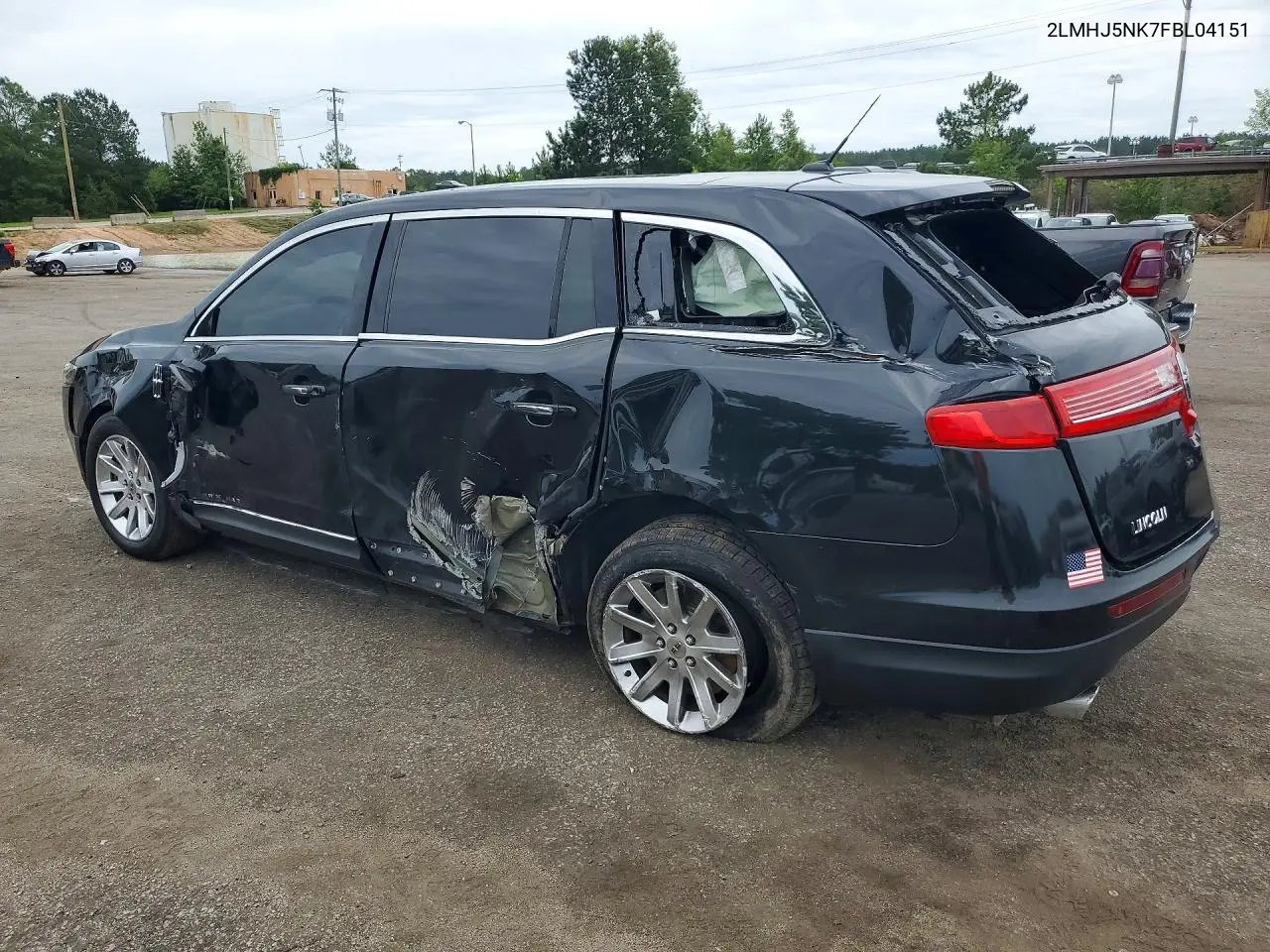 2015 Lincoln Mkt VIN: 2LMHJ5NK7FBL04151 Lot: 55009136