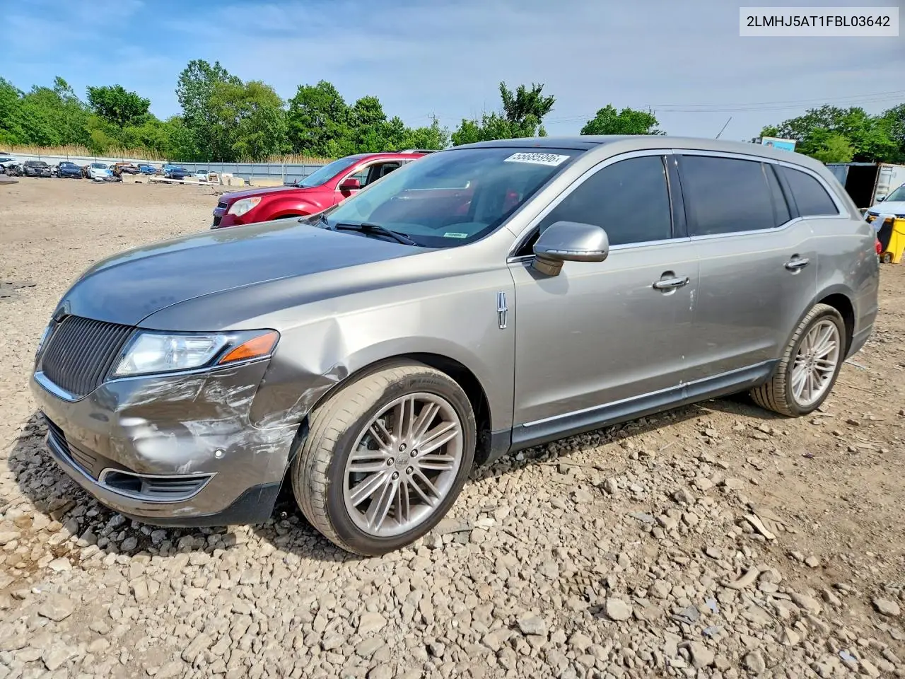 2015 Lincoln Mkt VIN: 2LMHJ5AT1FBL03642 Lot: 55685996
