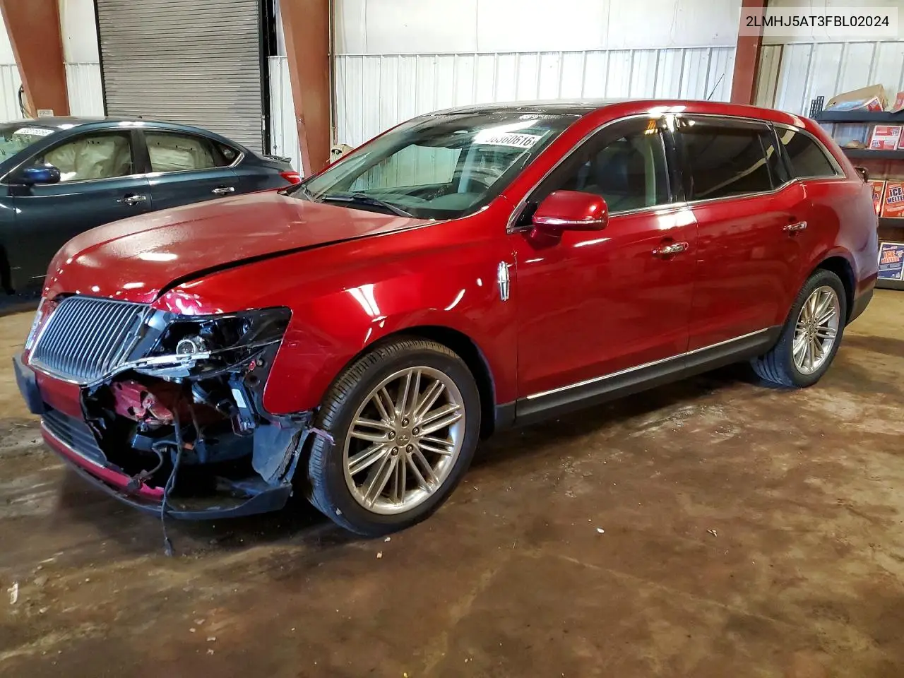 2015 Lincoln Mkt VIN: 2LMHJ5AT3FBL02024 Lot: 58360616