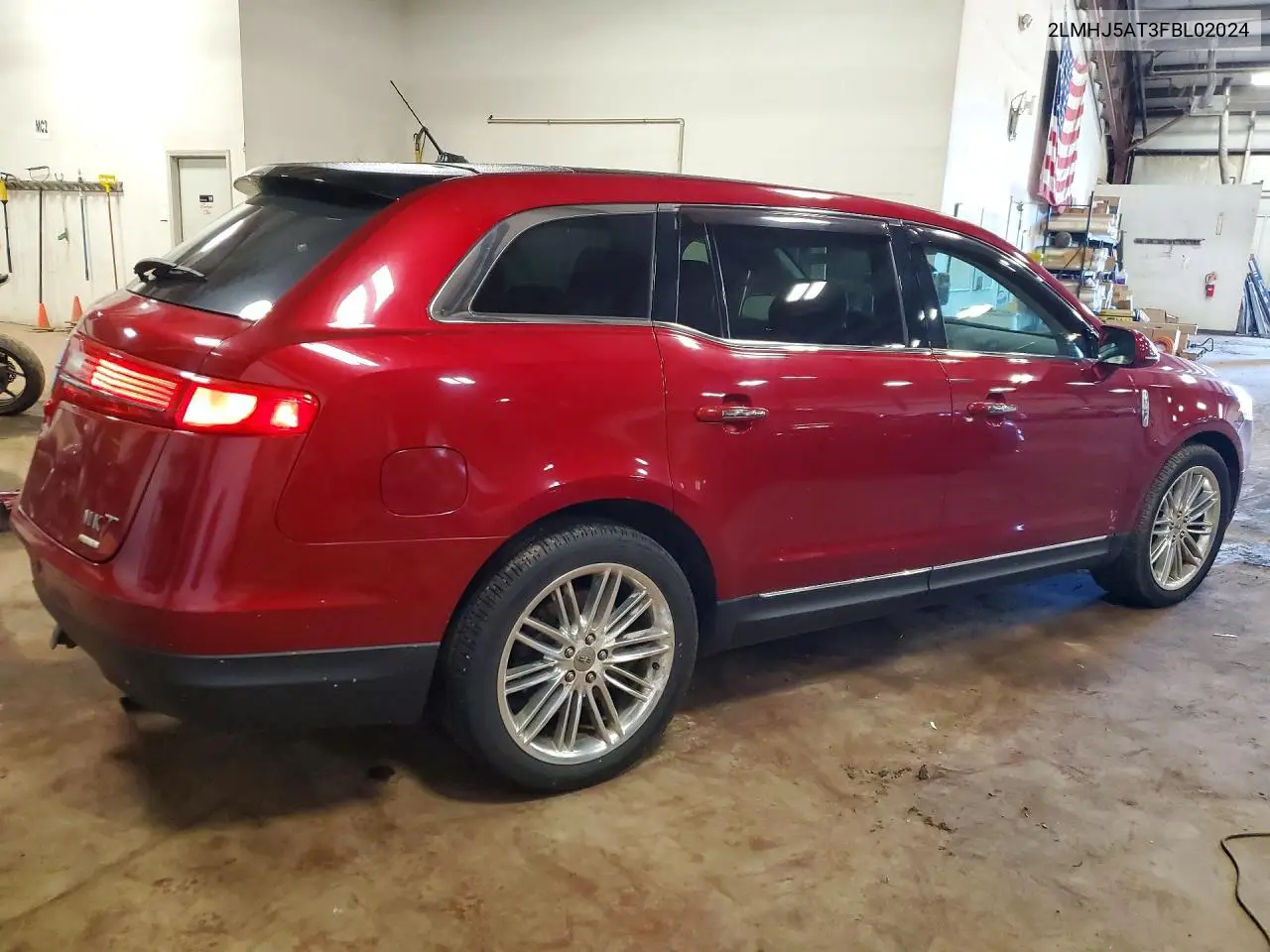 2015 Lincoln Mkt VIN: 2LMHJ5AT3FBL02024 Lot: 58360616