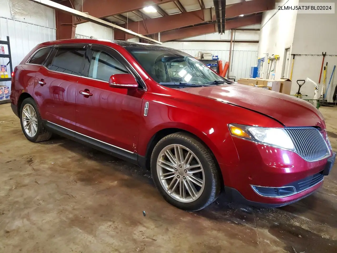 2015 Lincoln Mkt VIN: 2LMHJ5AT3FBL02024 Lot: 58360616