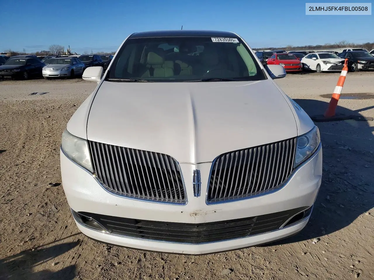 2015 Lincoln Mkt VIN: 2LMHJ5FK4FBL00508 Lot: 72835505